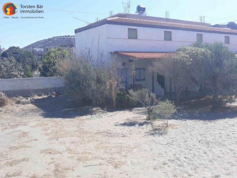 Kalamaki Süd Kreta, Kalamaki, Appartmentgebäude direkt am Strand Haus kaufen